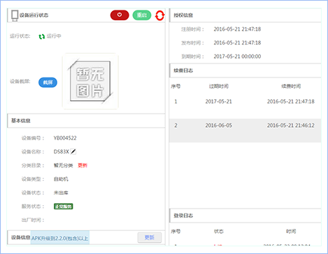 微信会议—会议后台界面